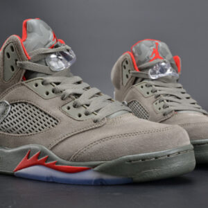 Bape X Air Jordan 5 Trophy Roomcamo University Red Mens 136027-051 - Image 7