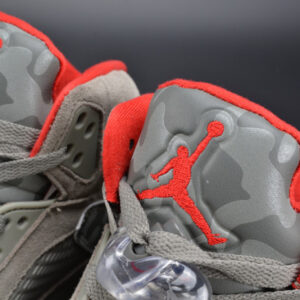 Bape X Air Jordan 5 Trophy Roomcamo University Red Mens 136027-051 - Image 14