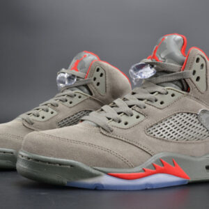 Bape X Air Jordan 5 Trophy Roomcamo University Red Mens 136027-051 - Image 15
