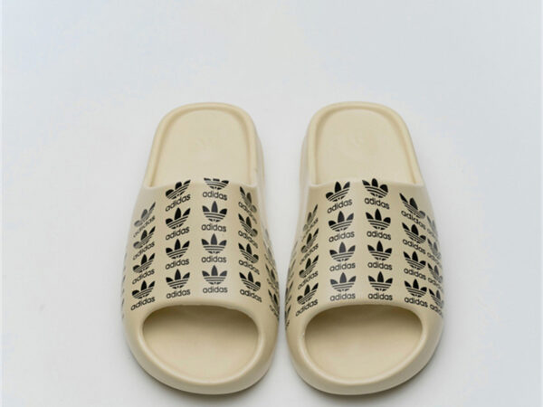 Yeezy Slides Desert Sand Logo Adidas Fw6345-A - Image 6