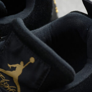 Air Jordan 4 Royalty Black/Metallic Gold-White Mens 308497-032 - Image 13