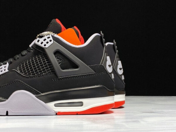 Air Jordan 4 Retro Bred 2019 Black Cement 308497-060 - Image 6