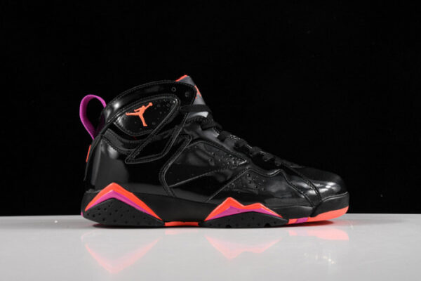 Air Jordan 7 Retro Black Patent Leather 313358-006 - Image 8