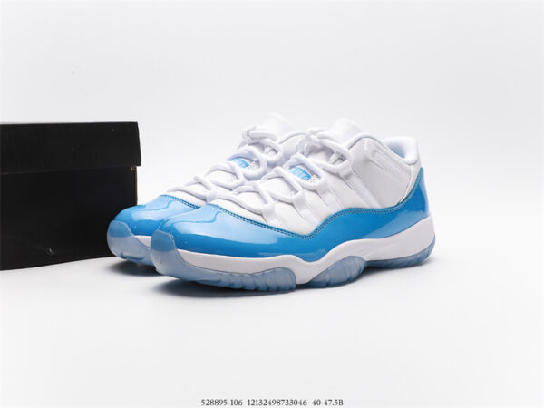 Jordan 11 Retro Low University Blue (2017) 528895-106 - Image 8