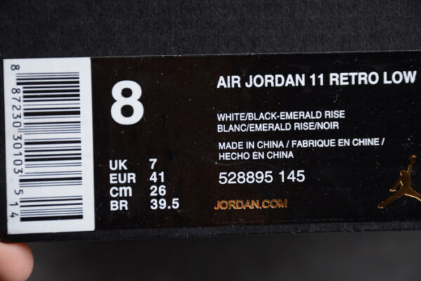 Air Jordan 11 Low Easter 528895-145 - Image 8