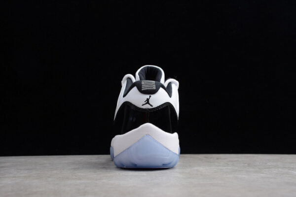 Air Jordan 11 Retro Low Concord Black/ White Mens 528895-153 - Image 3