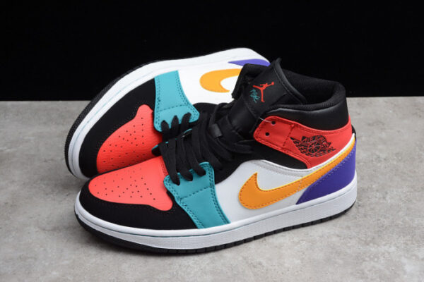 Air Jordan 1 Mid Multi-Color 554724-125 - Image 12