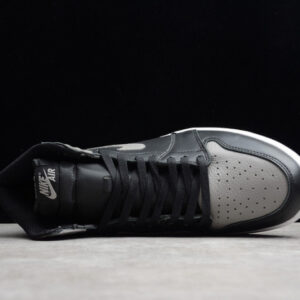 Air Jordan 1 Retro High Og Shadow Black Grey 555088-013 - Image 2