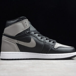Air Jordan 1 Retro High Og Shadow Black Grey 555088-013 - Image 7