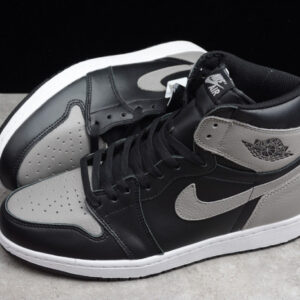 Air Jordan 1 Retro High Og Shadow Black Grey 555088-013 - Image 10