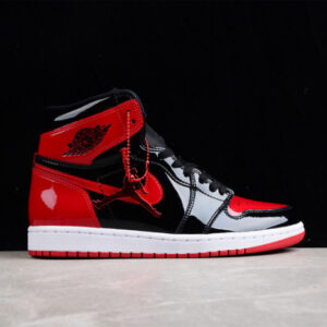 Air Jordan 1 High Og Bred Patent 555088-063 - Image 5