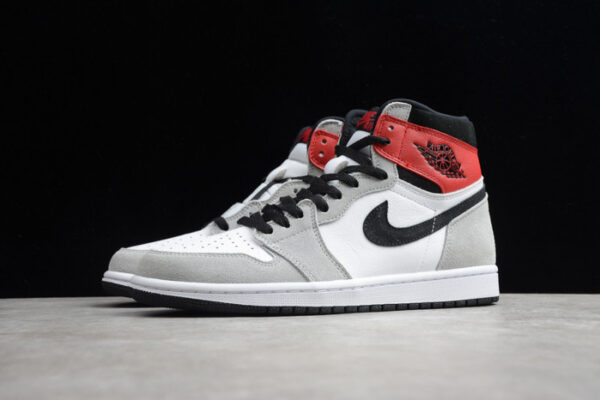 Air Jordan 1 Retro High Light Smoke Grey 555088-126 - Image 2