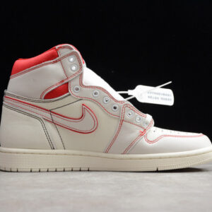 Air Jordan 1 Phantom Sail University Red 555088-160 - Image 4