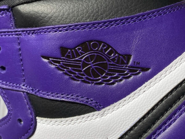 Air Jordan 1 Aj1 Court Purple White 555088-500 - Image 4