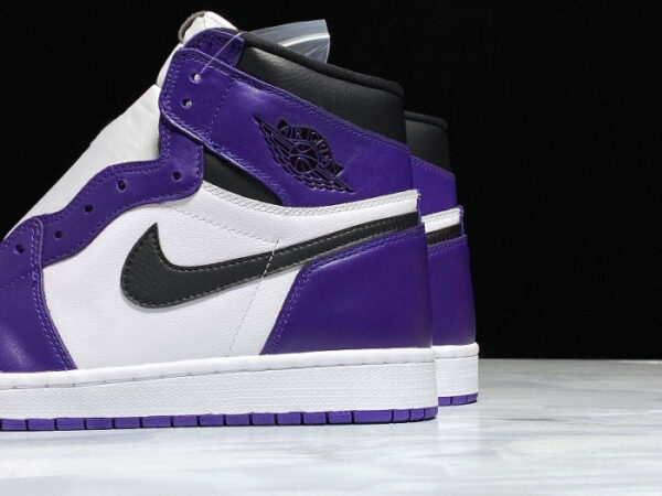 Air Jordan 1 Aj1 Court Purple White 555088-500 - Image 10