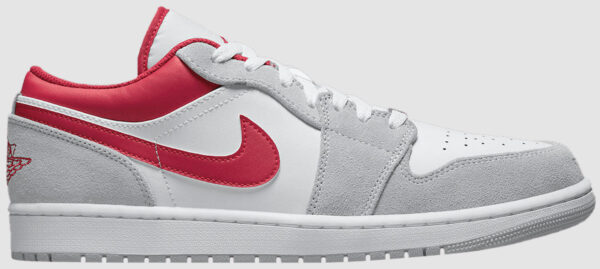 Nike Air Jordan 1 Low SE ?Light Smoke Grey Gym Red? DC6991-016 - Image 4