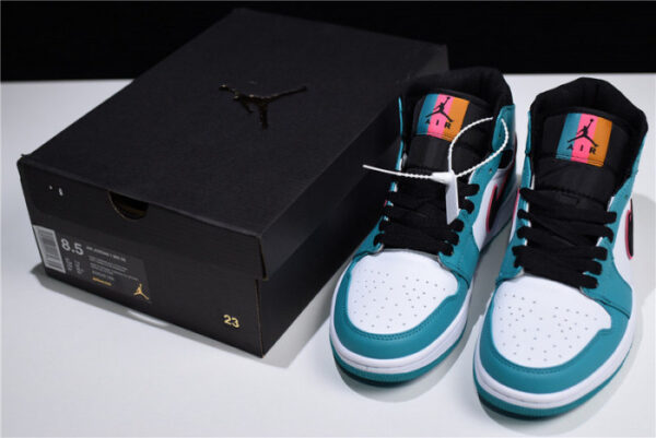 Air Jordan 1 Mid South Beach 852542-306 - Image 13