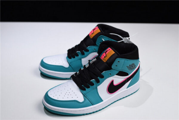 Air Jordan 1 Mid South Beach 852542-306 - Image 16