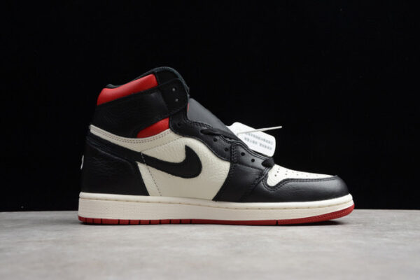 Air Jordan 1 No Ls Not For Resale Varsity Red 861428-106 - Image 4