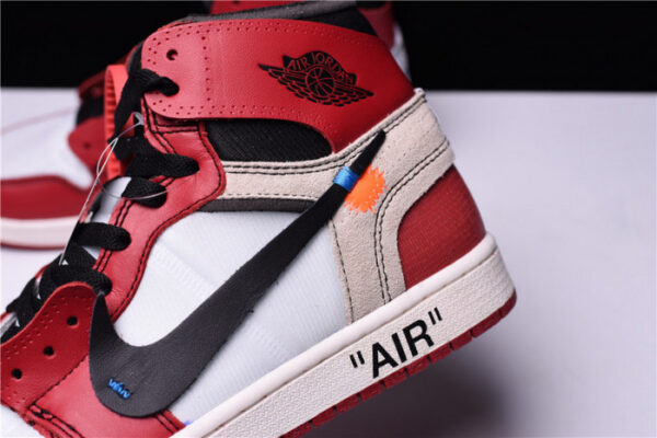 Off-White Air Jordan 1 Retro Chicago The Ten Aa3834-101 - Image 11