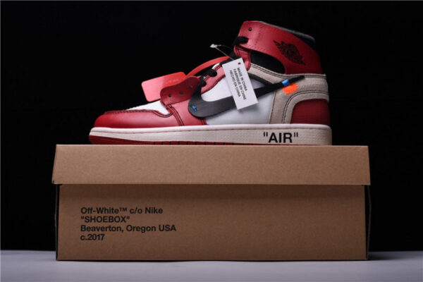 Off-White Air Jordan 1 Retro Chicago The Ten Aa3834-101 - Image 13