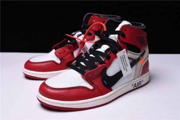 Off-White Air Jordan 1 Retro Chicago The Ten Aa3834-101 - Image 29