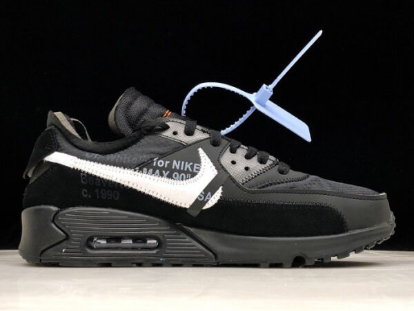 Off-White Nike Air Max 90 Black Aa7293-001 - Image 10