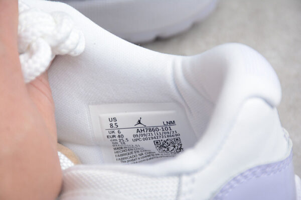 Air Jordan 11 Low Wmns Pure Violet Ah7860-101 - Image 13