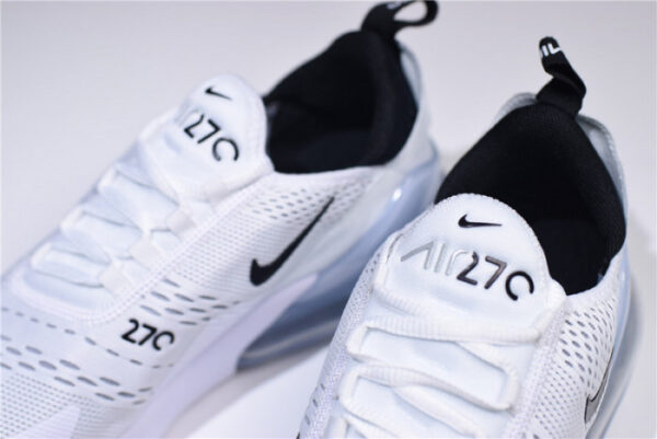 Nike Air Max 270 White/Black Ah8050-100 - Image 4