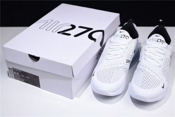 Nike Air Max 270 White/Black Ah8050-100 - Image 16