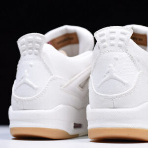 Levis X Air Jordan 4 White Ao2571-100 - Image 13