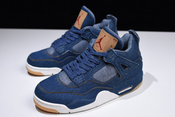 Levis X Nike Air Jordan 4 Denim Ao2571-401 - Image 3