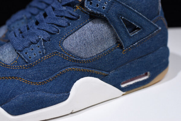 Levis X Nike Air Jordan 4 Denim Ao2571-401 - Image 15