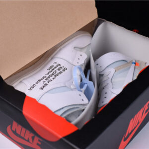 Off-White Air Jordan 1 Retro High White Aq0818-100 - Image 5
