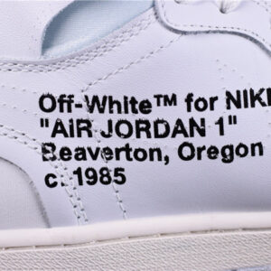Off-White Air Jordan 1 Retro High White Aq0818-100 - Image 16