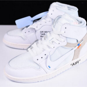 Off-White Air Jordan 1 Retro High White Aq0818-100 - Image 17