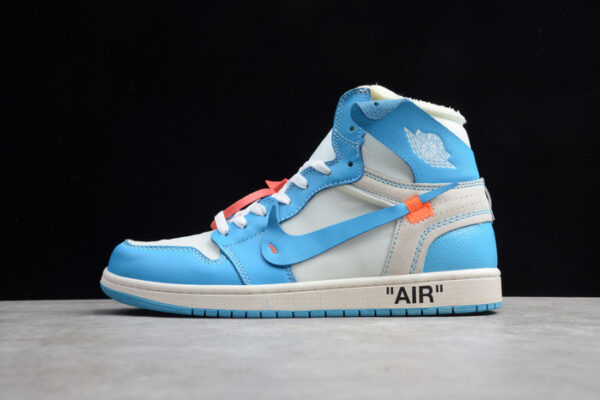 Off-White Air Jordan 1 Powder Blue Unc Aq0818-148