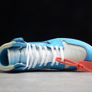 Off-White Air Jordan 1 Powder Blue Unc Aq0818-148 - Image 15