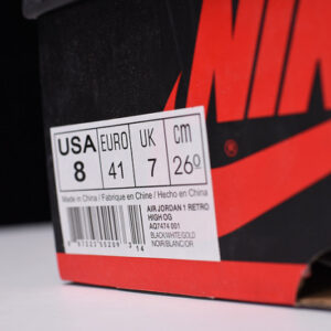 Air Jordan 1 Retro High Glod Toe Equality Mens Aq7474-001 - Image 13