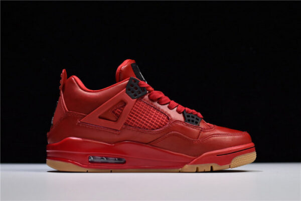 Air Jordan 4 Fire Red Gum Singles Day Av3914-600 - Image 5