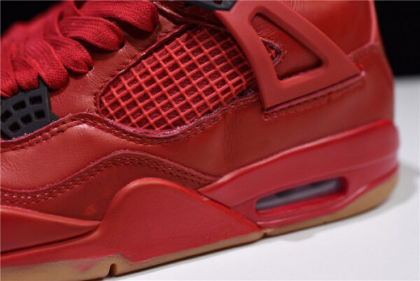 Air Jordan 4 Fire Red Gum Singles Day Av3914-600 - Image 12