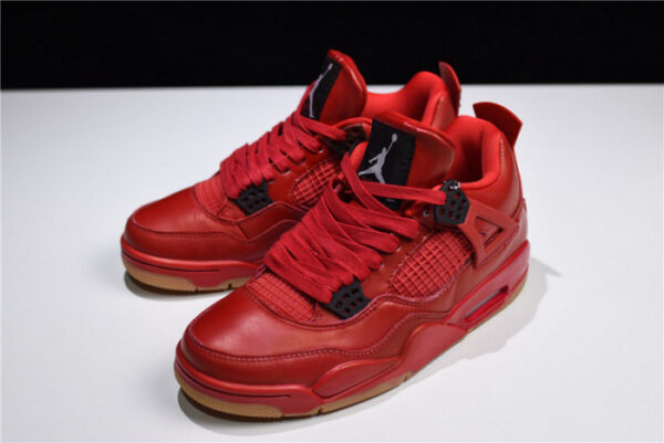 Air Jordan 4 Fire Red Gum Singles Day Av3914-600 - Image 15