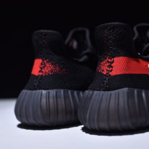 Adidas Supreme Yeezy Boost 350 V2 Black And Red - Image 2