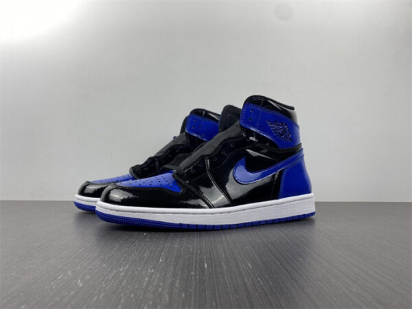 Air Jordan 1 High OG Leather Patent Royal