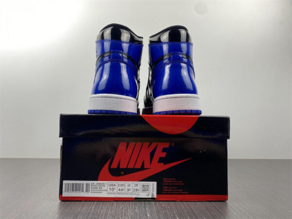 Air Jordan 1 High OG Leather Patent Royal - Image 5