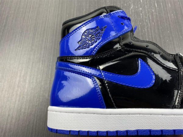 Air Jordan 1 High OG Leather Patent Royal - Image 8