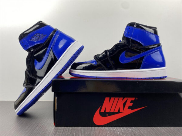 Air Jordan 1 High OG Leather Patent Royal - Image 13