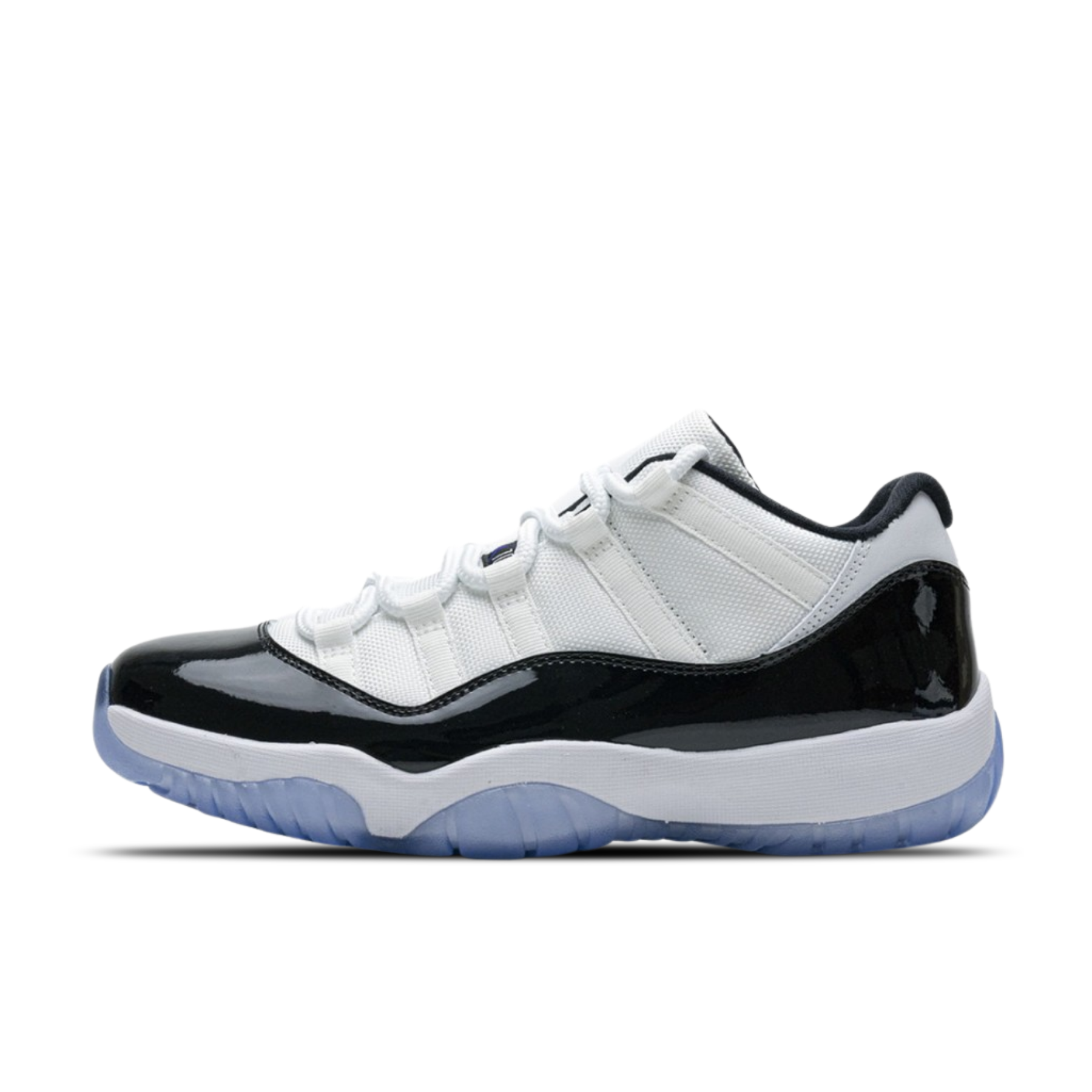 Air Jordan 11 Retro Low Concord Black/ White Mens 528895-153