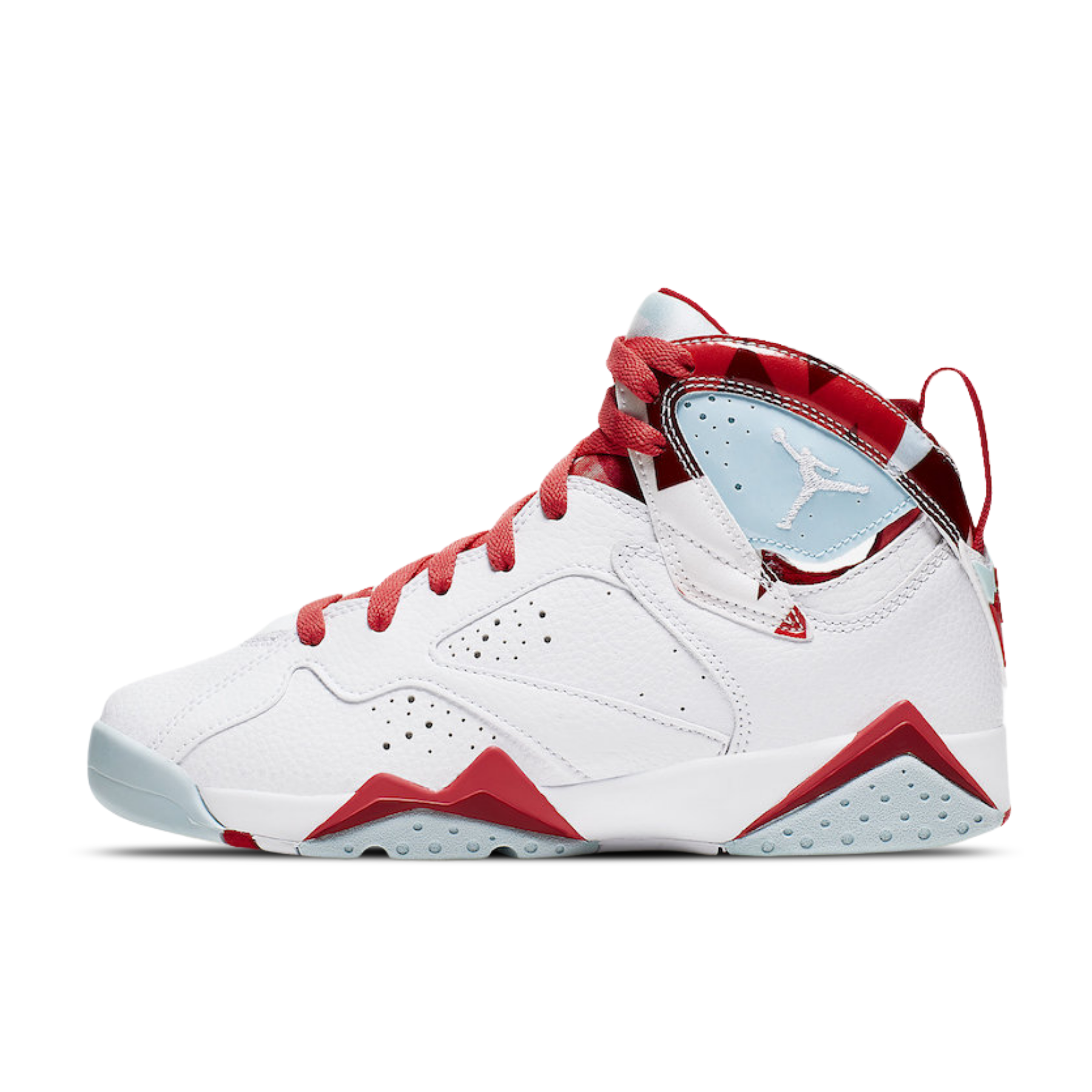 Air Jordan 7 Girls White Topaz Mist Ember Glow 442960-104
