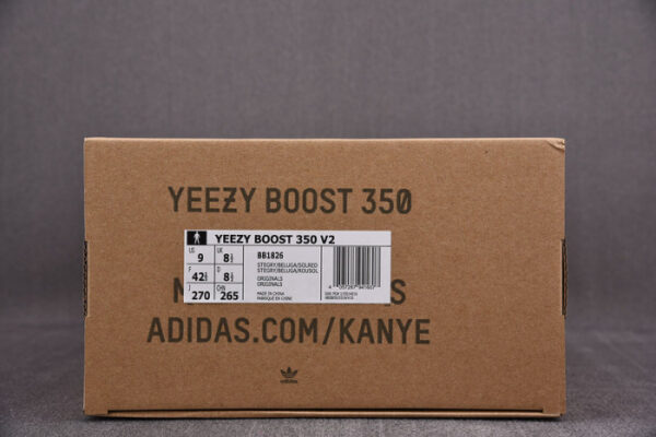 Adidas Yeezy Boost 350 V2 Beluga Solar Red Bb1826 - Image 12